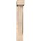 Ekena Millwork Traditional Block Smooth Bracket w/ Offset Brace, Douglas Fir, 5 1/2"W x 20"D x 32"H BKT0604X20X32TRA05SDF - alternate 3